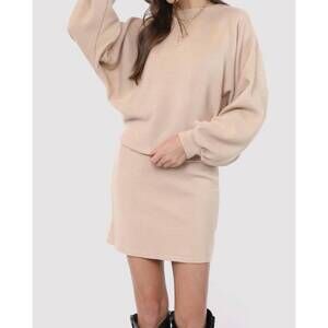 NEW SADIE & SAGE on a stroll dolman sweater in cream